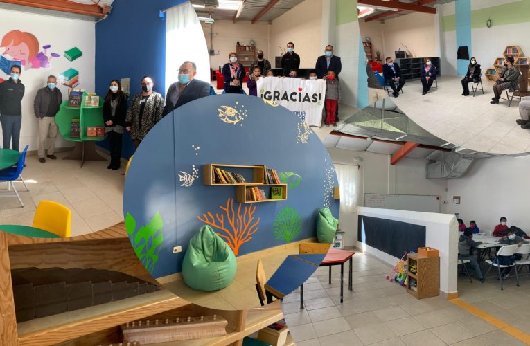 Abren espacio lúdico para lectura y recreación de niños y niñas en la Granja Hogar de Chihuahua