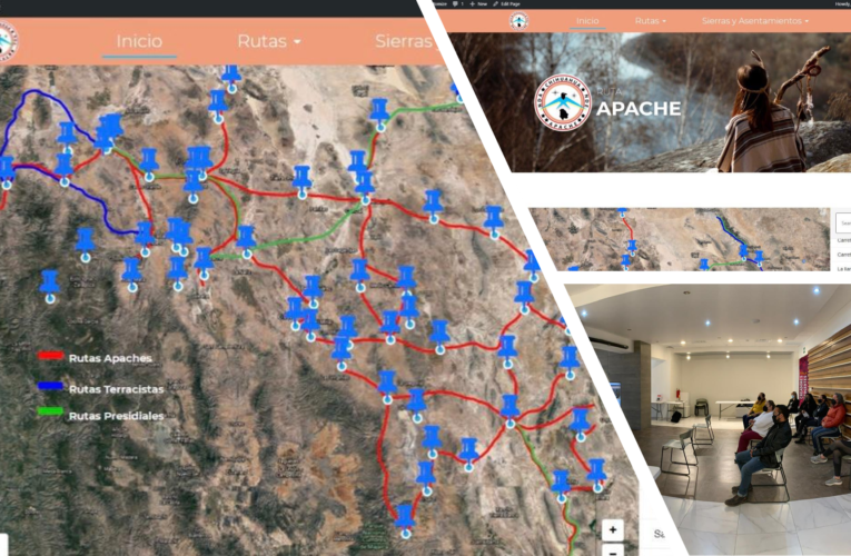 Presentan sitio web que registra itinerarios apaches en Chihuahua