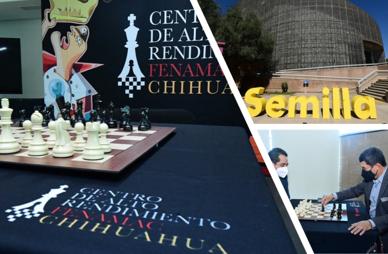 Inaugura Gobernador Centro de Alto Rendimiento de Ajedrez en Museo Semilla
