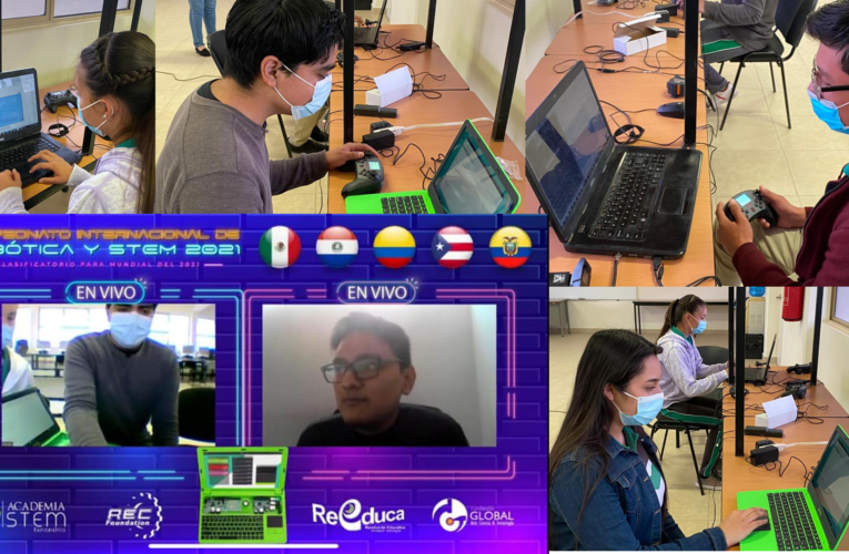 Obtienen estudiantes del Cecytech Villa Esperanza su pase al mundial de robótica