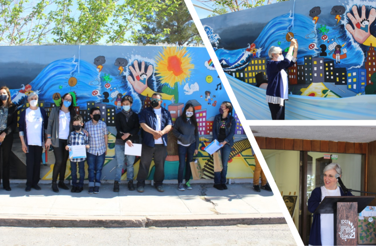 Conmemoran Día Mundial de la Concienciación del Autismo con inauguración de mural y apertura de Centro de Desarrollo Cultural Infantil