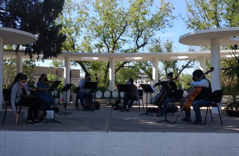 Comparte Orquesta Filarmónica de Chihuahua música al aire libre