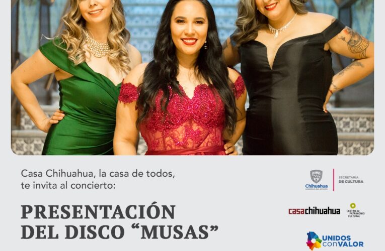 Invitan a presentación del disco MUSAS