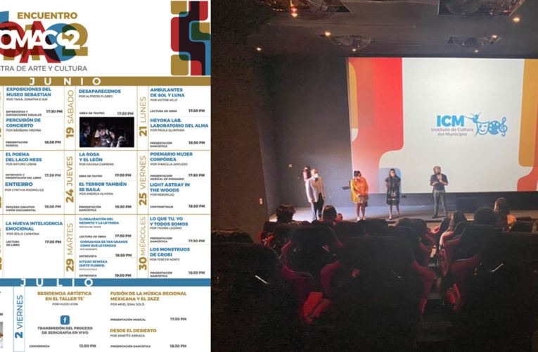 Continúan proyecciones de “Encuentro FOMAC 2” en el Cine del Rejón