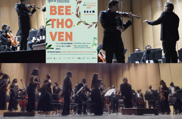 Concierto de la OFECH Primavera 2021 en Teatro de los Héroes