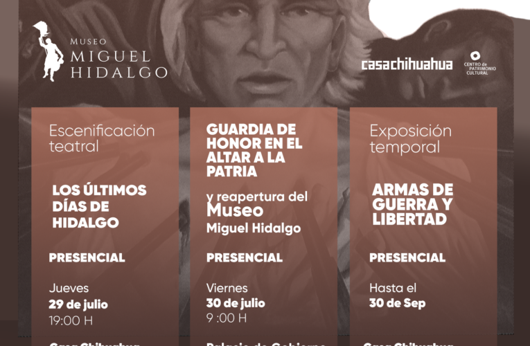 Invitan a representación teatral de “Los últimos días de Hidalgo”