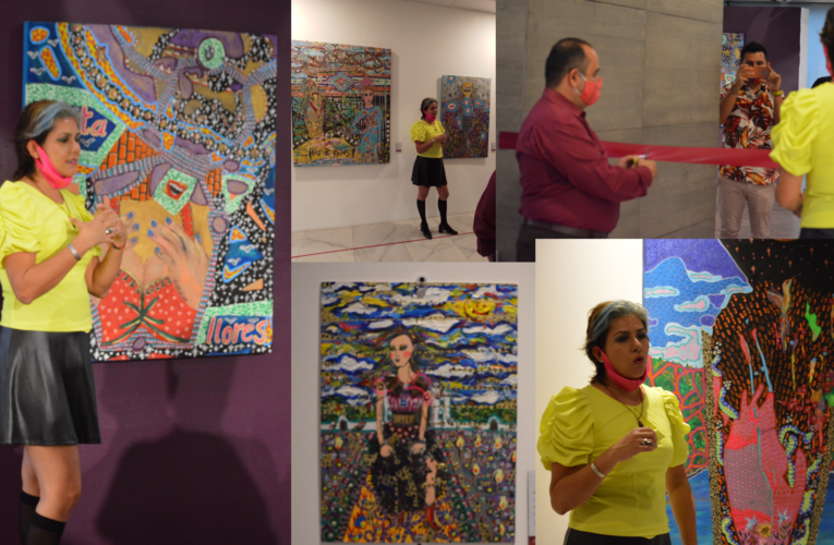 Exposición Con zapatos de charol, de Violeta Rivera, en Los Laureles