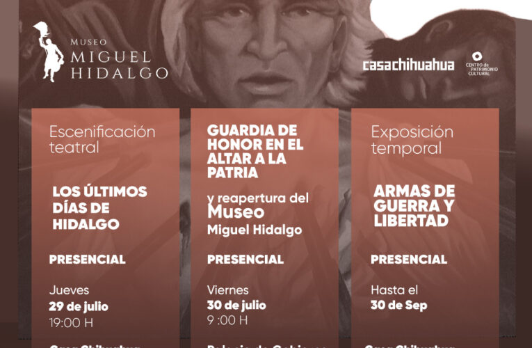 Conoce la programación por el 210 aniversario del fusilamiento de Hidalgo