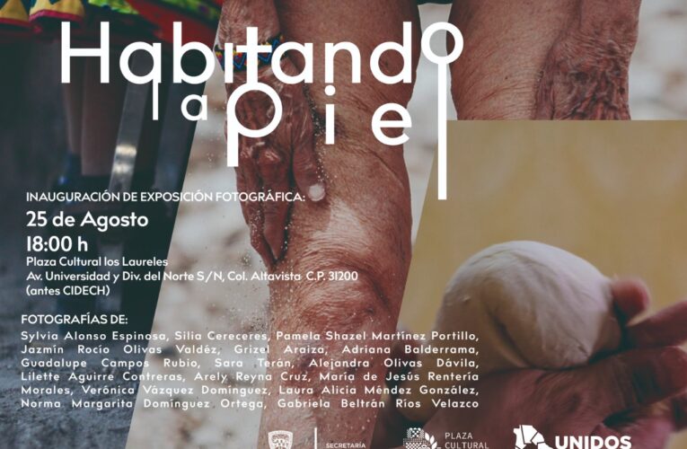 Invita Secretaría de Cultura a la exposición “Habitando la piel”