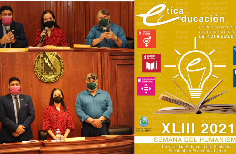 Igualdad de género, educación de calidad, paz, justicia e instituciones sólidas en la XLIII Semana del Humanismo UACH 2021