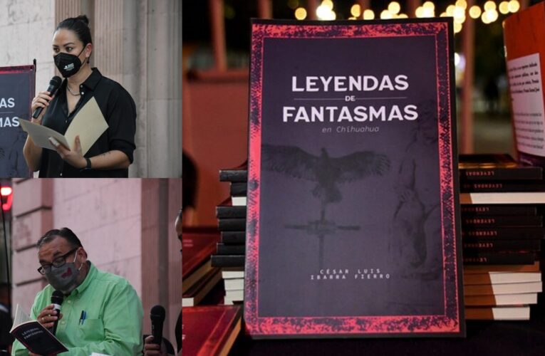 Presentan libro “Leyendas de fantasmas” en FICUU 2021