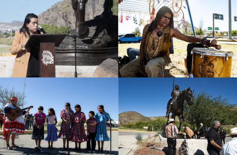 Promueve Gobierno del Estado la relevancia de los pueblos originarios con encuentro de culturas apache
