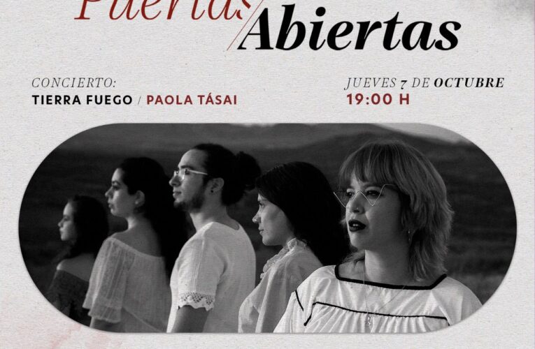 Casa Chihuahua invita al concierto “Tierra fuego” de Paola Tásai