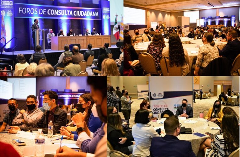 Sé parte del Plan Municipal de Desarrollo; inician los foros de consulta ciudadana