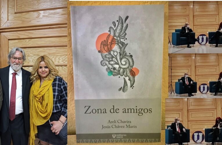 Comparten los escritores Areli Chavira y Jesús Chávez Marín su realismo mágico en “Zona de amigos”