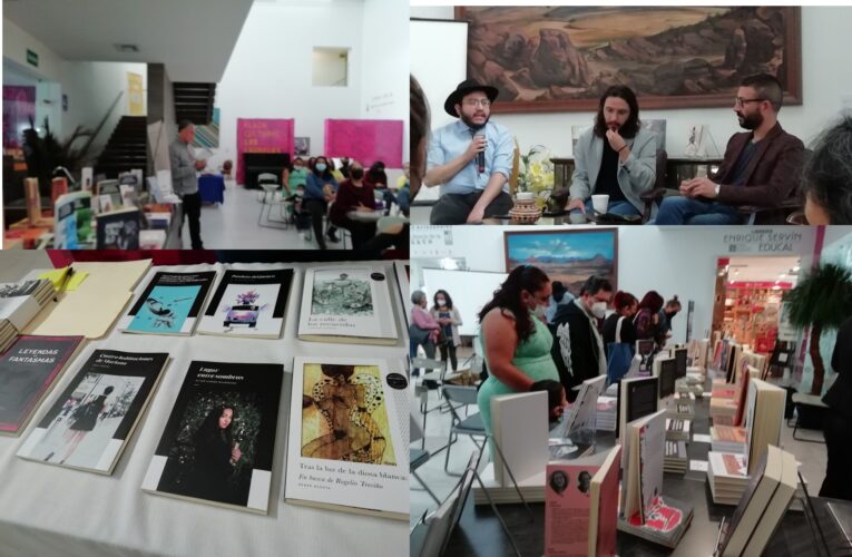 Acercan el trabajo editorial y el amor a los libros en la Plaza Cultural Los Laureles.