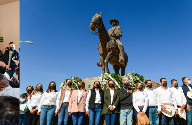 “Aquí el sueño nacional se convirtió en acción”; encabeza Gobernadora conmemoración del inicio de la Revolución en Ejido Pascual Orozco