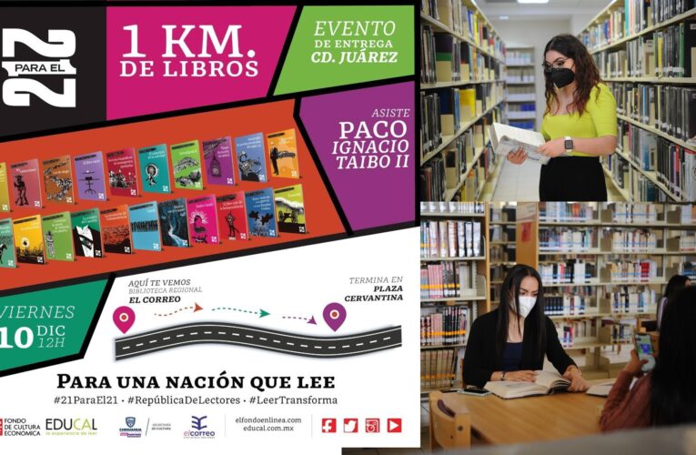 Obsequiará UACH 500 libros de autores universitarios en el kilómetro del libro “21 para el 21”