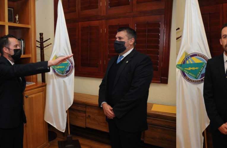 Rinde protesta Gustavo Macedo Pérez como director de Extensión y Difusión de la UACH
