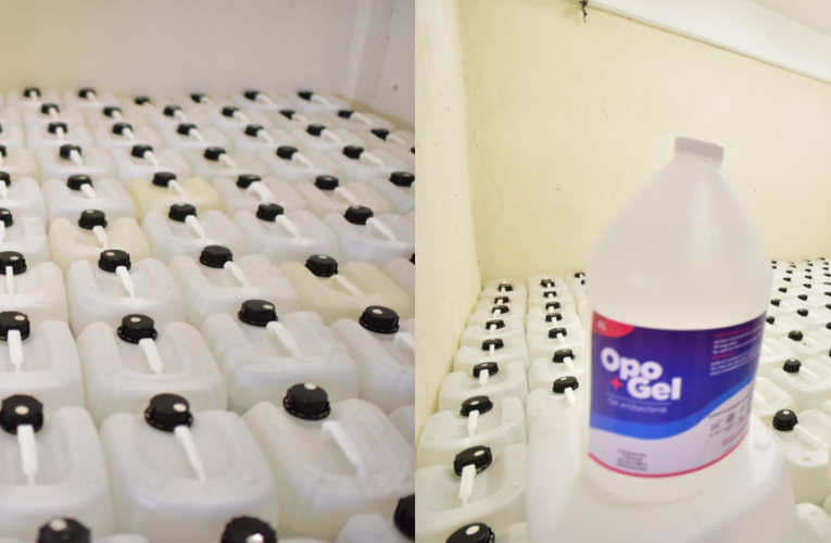 Adquiere UACH 3 mil 680 litros de gel antibacterial