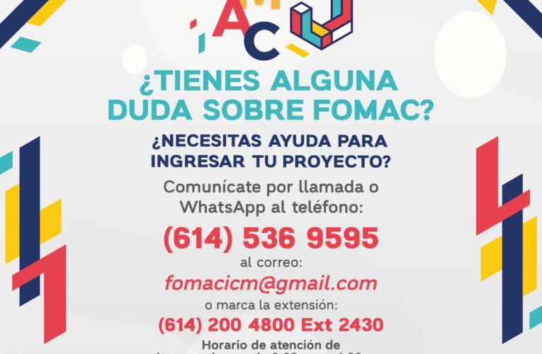 Activan contacto de atención para artistas interesados en participar en FOMAC 5