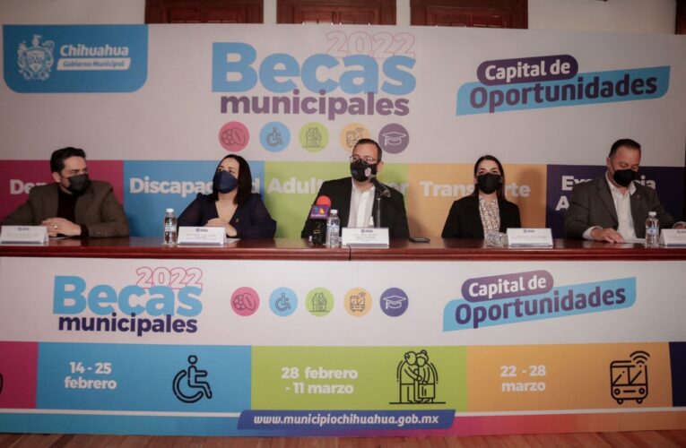 Destinan 77 MDP a los cinco programas de Becas del Gobierno Municipal