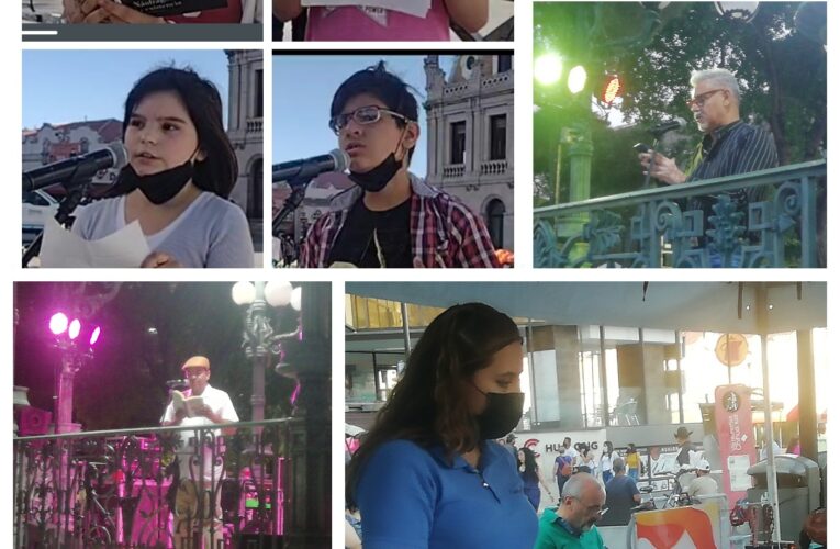 La celebración del “Día Mundial del Libro 2022” en la Plaza de Armas de Chihuahua.
