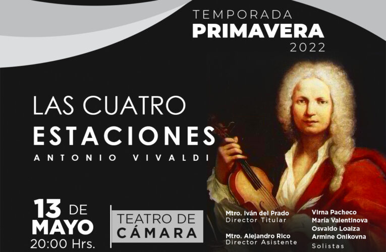 Llegan las cuatro estaciones de Vivaldi con la OFECH al Teatro de Cámara