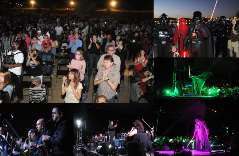 Emociona “Concierto de Película” a más de 3 mil chihuahuenses en El Rejón