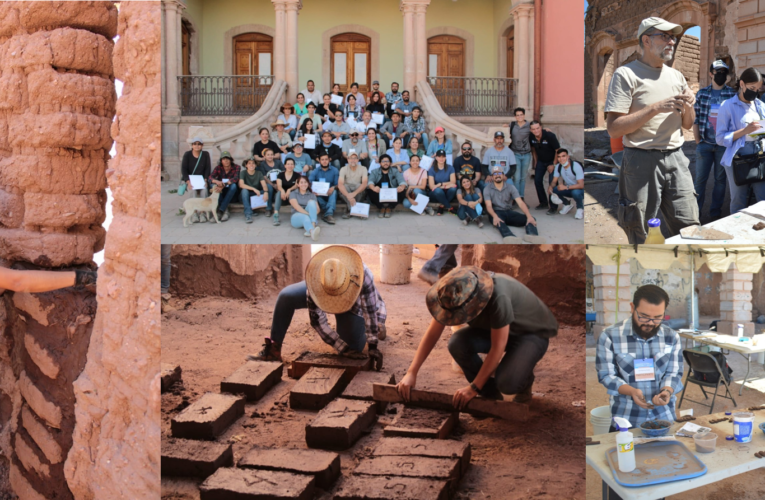 Enseña Municipio a 70 personas, técnicas en el manejo del adobe en edificios antiguos
