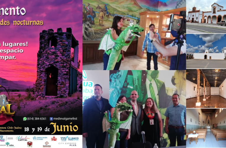 Invitan a vivir el próximo fin de semana la magia del Medieval Game Fest en la ex hacienda El Torréon.