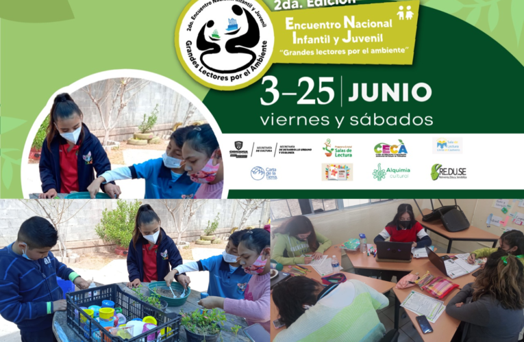 Participa Chihuahua en el Encuentro Nacional Infantil y Juvenil “Grandes Lectores por el Ambiente”