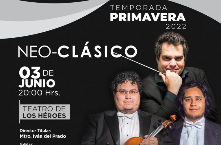 Interpretará OFECH a Rossini, Stravinsky y Mozart en su penúltimo concierto de la Temporada de Primavera
