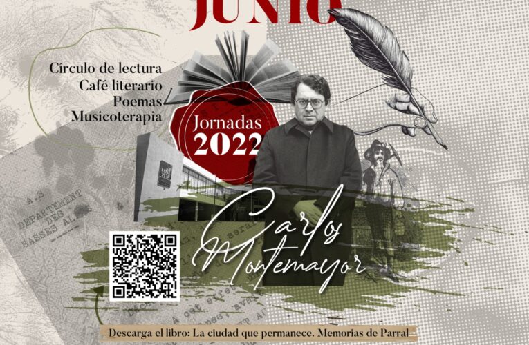 Participarán bibliotecas de ocho localidades en Jornadas Carlos Montemayor 2022