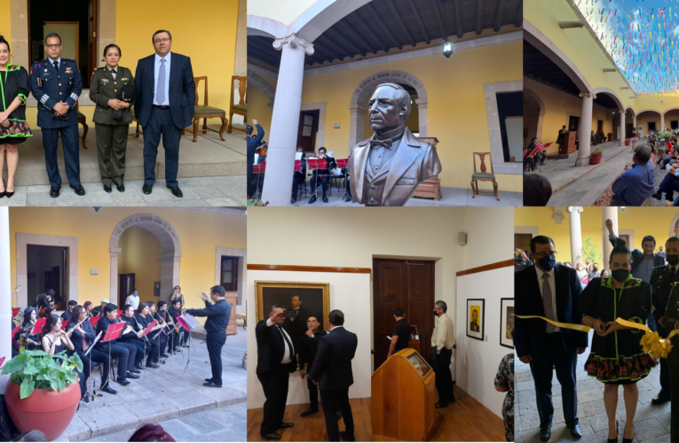 Exhibe Secretaría de Cultura muestra “Los rostros de Juárez, a 150 años de su muerte” en Museo de la Lealtad Republicana