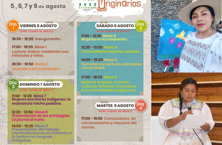 Participa Chihuahua en el Segundo Encuentro Nacional de Salas de Lectura en Lenguas Nacionales Pueblos Originarios 2022