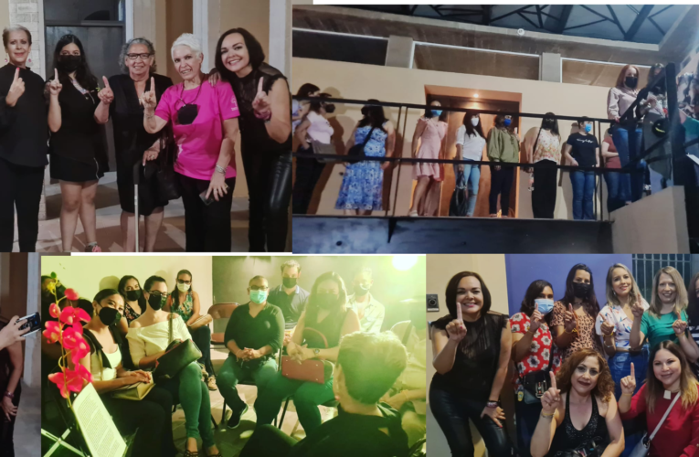 Con teatro lleno, arrancó Monólogos de la Vagina Temporada 2022 en Chihuahua, hoy segundo fin de semana. No te los pierdas!