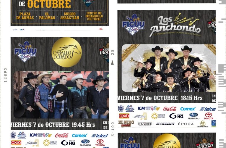Conoce a los artistas de la cartelera de FICUU 2022
