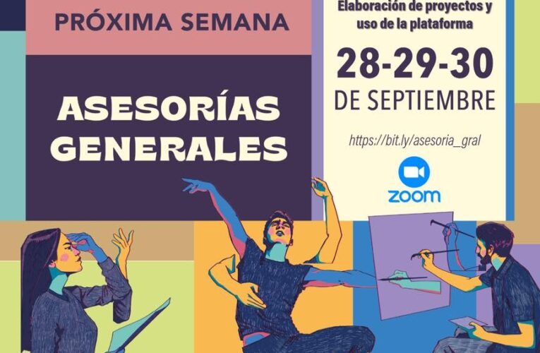 Iniciarán está semana asesorías generales para participar en FOMAC 6
