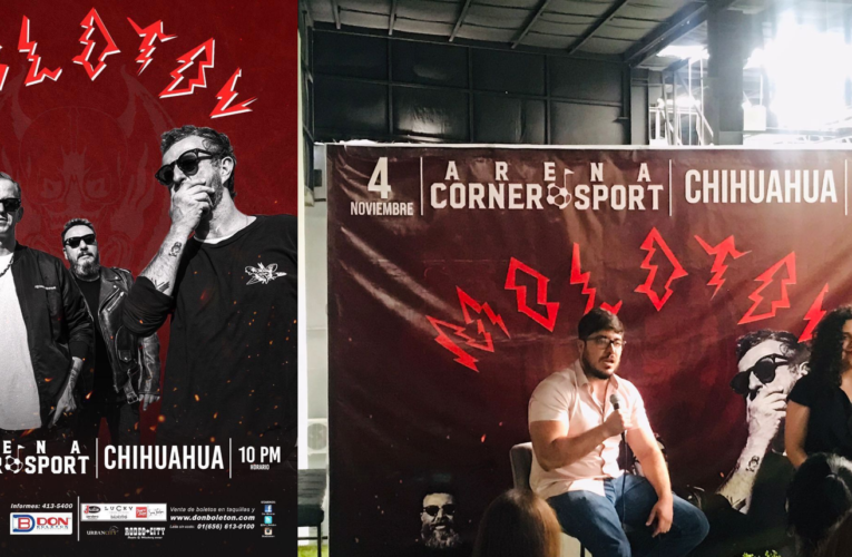 Molotov en Arena Corner Sport de Chihuahua el 4 de Noviembre
