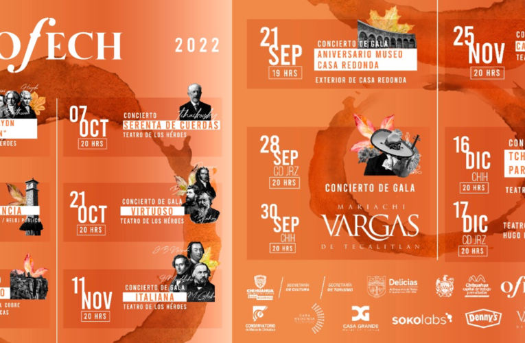 Arranca la OFECH su Temporada de Otoño 2022 este 9 de septiembre