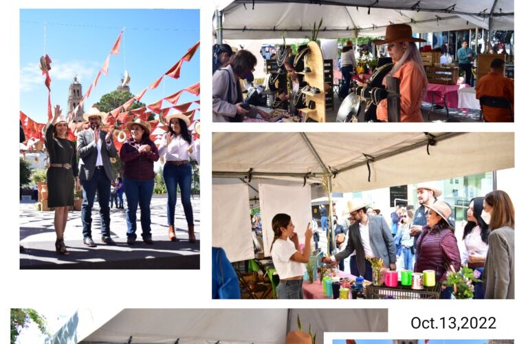 Inaugura Municipio “Tianguis Vaquero” en Plaza de Armas y calle Victoria