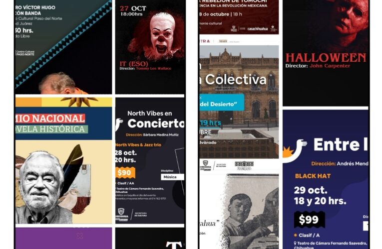 AGENDA CULTURAL 24 AL 30 DE OCTUBRE