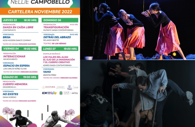 Ofrecerá Festival de Danza Contemporánea Nellie Campobello más de 15 actividades gratuitas Comunicado de Prensa 288