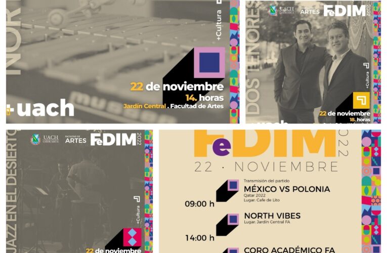 Regresa el Festival del Día Internacional del Músico al formato presencial, FeDIM 2022