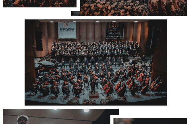 Celebra Conservatorio de Música de Chihuahua 25 aniversario con magno concierto