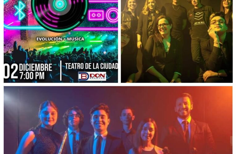 Concierto ULSA”Evo Música Pop en el Teatro de la Ciudad el 2 de diciembre