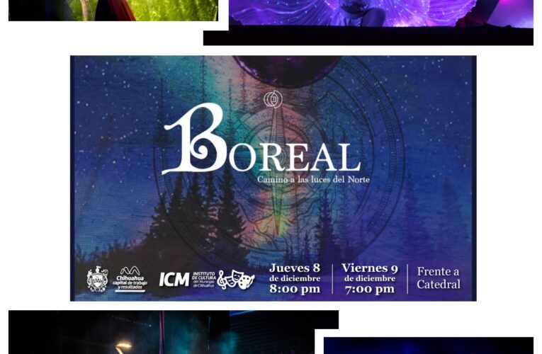 Disfruta del espectáculo circense “Boreal” frente a Catedral este 8 y 9 de diciembre