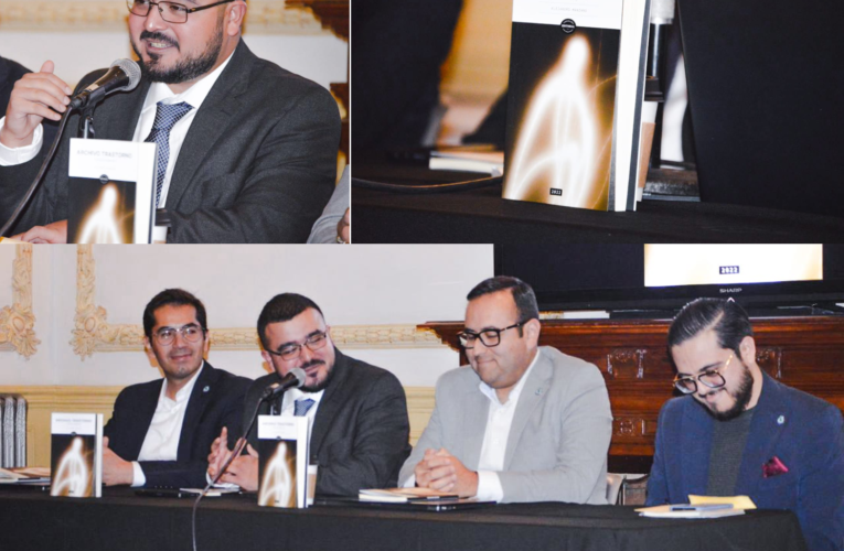 Presenta Alejandro Manzano su libro “Archivo Trastorno” como parte del PECH 2022