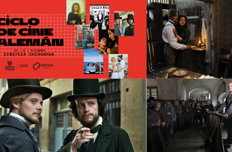 El domingo 11 de diciembre con la revolucionaria e insolente amistad de Karl Marx y Friedrich Engels termina el Ciclo Alemán en Cineteca Chihuahua